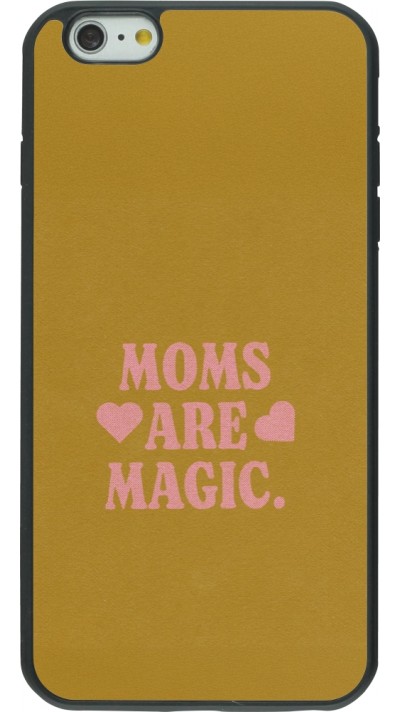 iPhone 6 Plus / 6s Plus Case Hülle - Silikon schwarz Mom 2026 Are Magic