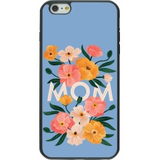 iPhone 6 Plus / 6s Plus Case Hülle - Silikon schwarz Mom 2026 Flowers