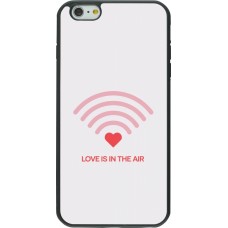 iPhone 6 Plus / 6s Plus Case Hülle - Silikon schwarz Saint Valentines Day 26 Love is in the air