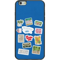 iPhone 6 Plus / 6s Plus Case Hülle - Silikon schwarz Seals of the Dominican Republic DTMF