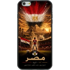 iPhone 6 Plus / 6s Plus Case Hülle - Silikon schwarz Fussball Ägypten splash 2026