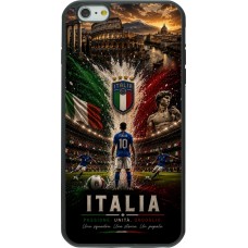 iPhone 6 Plus / 6s Plus Case Hülle - Silikon schwarz Fussball Italien splash 2026