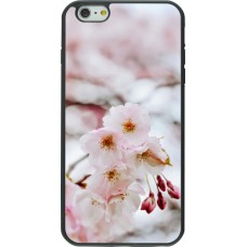 iPhone 6 Plus / 6s Plus Case Hülle - Silikon schwarz Cherry tree Spring 2026