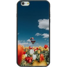 iPhone 6 Plus / 6s Plus Case Hülle - Silikon schwarz Hot air balloon Spring 2026