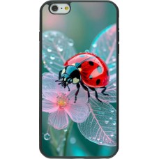 iPhone 6 Plus / 6s Plus Case Hülle - Silikon schwarz Ladybird in bloom Spring 2026