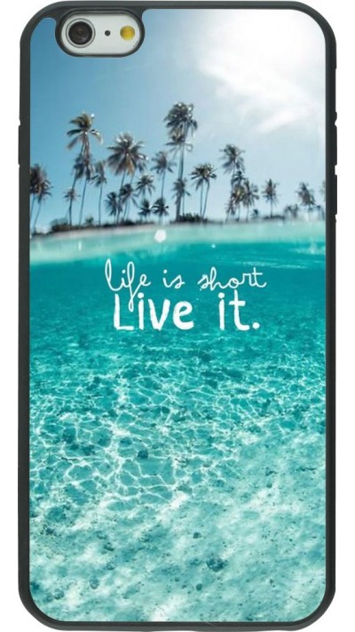 Coque iPhone 6 Plus / 6s Plus - Silicone rigide noir Summer 18 24