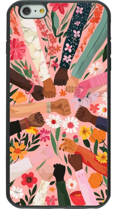 Coque iPhone 6 Plus / 6s Plus - Silicone rigide noir Womens day 2026 8