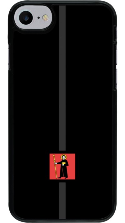 iPhone 7 / 8 / SE (2020, 2022) Case Hülle - Kanton GL schwarz