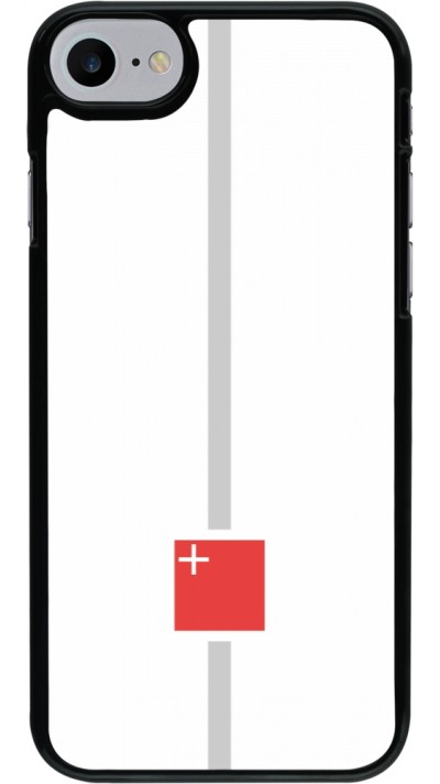 iPhone 7 / 8 / SE (2020, 2022) Case Hülle - Kanton SZ weiss