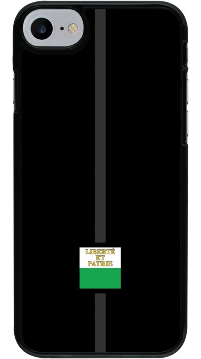 iPhone 7 / 8 / SE (2020, 2022) Case Hülle - Kanton VD schwarz