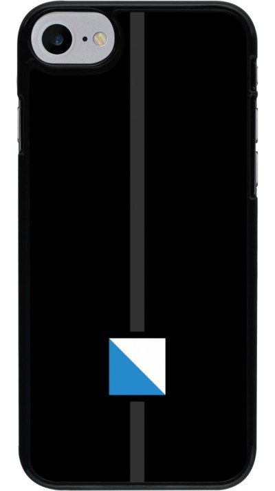 iPhone 7 / 8 / SE (2020, 2022) Case Hülle - Kanton ZH schwarz