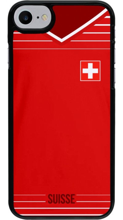 Hülle iPhone 7 / 8 / SE (2020, 2022) - Football shirt Switzerland 2022