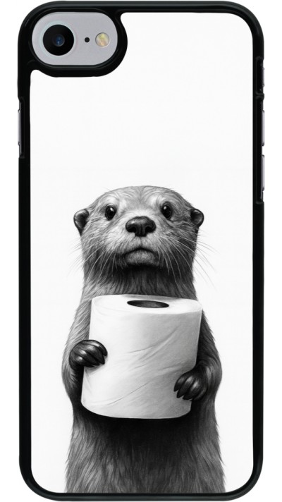 iPhone 7 / 8 / SE (2020, 2022) Case Hülle - Otter Toilettenpapier