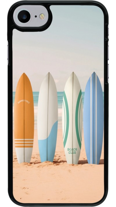 iPhone 7 / 8 / SE (2020, 2022) Case Hülle - Summer surfboard 2025