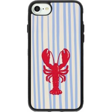 iPhone 7 / 8 / SE (2020, 2022) Case Hülle - Silikon schwarz Red lobster 2026