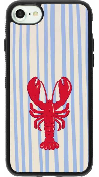iPhone 7 / 8 / SE (2020, 2022) Case Hülle - Silikon schwarz Red lobster 2026