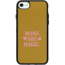 iPhone 7 / 8 / SE (2020, 2022) Case Hülle - Silikon schwarz Mom 2026 Are Magic