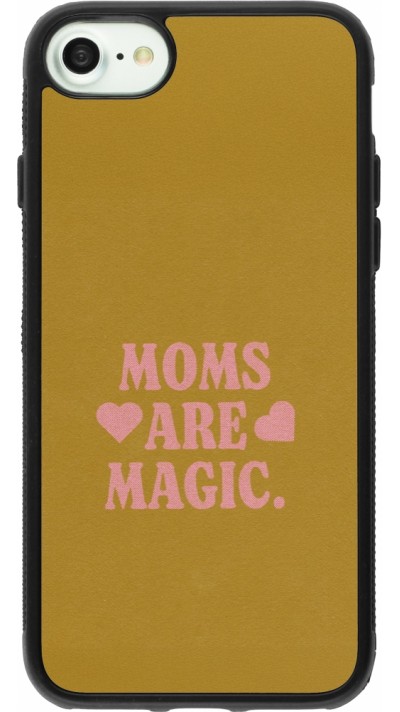 iPhone 7 / 8 / SE (2020, 2022) Case Hülle - Silikon schwarz Mom 2026 Are Magic