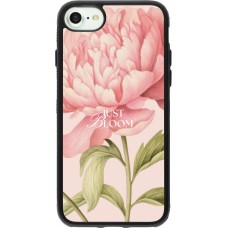 iPhone 7 / 8 / SE (2020, 2022) Case Hülle - Silikon schwarz Just Bloom Spring 2026
