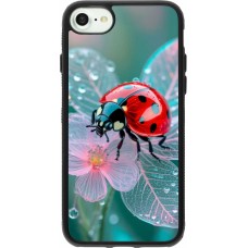 iPhone 7 / 8 / SE (2020, 2022) Case Hülle - Silikon schwarz Ladybird in bloom Spring 2026