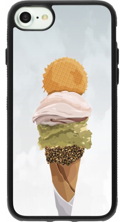 iPhone 7 / 8 / SE (2020, 2022) Case Hülle - Silikon schwarz Summer 2025 Cornet