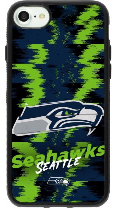 iPhone 7 / 8 / SE (2020, 2022) Case Hülle - Silikon schwarz Super Bowl 26 Seattle 2
