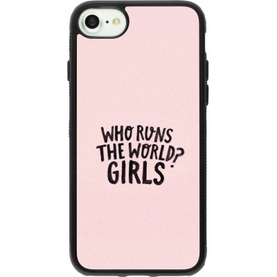 iPhone 7 / 8 / SE (2020, 2022) Case Hülle - Silikon schwarz Womens day 2026 3