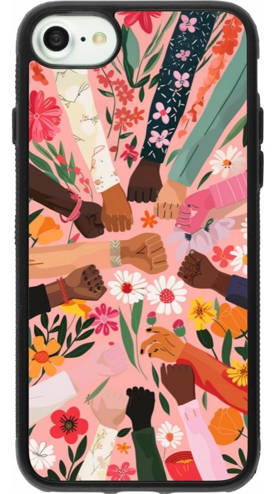 iPhone 7 / 8 / SE (2020, 2022) Case Hülle - Silikon schwarz Womens day 2026 8