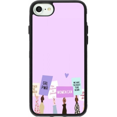 iPhone 7 / 8 / SE (2020, 2022) Case Hülle - Silikon schwarz Womens day 2026 9