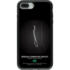 iPhone 7 Plus / 8 Plus Case Hülle - Hybrid Armor schwarz F1 Track 2025 Saudi Arabia