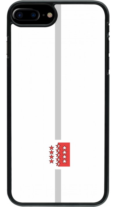 Coque iPhone 7 Plus / 8 Plus - Canton VS blanc