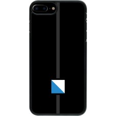 iPhone 7 Plus / 8 Plus Case Hülle - Kanton ZH schwarz