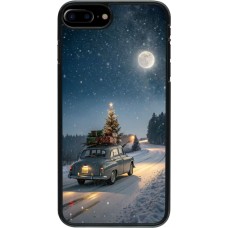 iPhone 7 Plus / 8 Plus Case Hülle - Christmas 25 Car with Tree Xmas