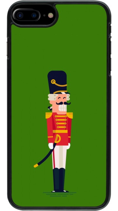 iPhone 7 Plus / 8 Plus Case Hülle - Christmas 25 Nutcracker Green