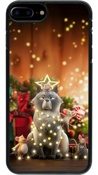 Coque iPhone 7 Plus / 8 Plus - Christmas 25 Xmas Cat