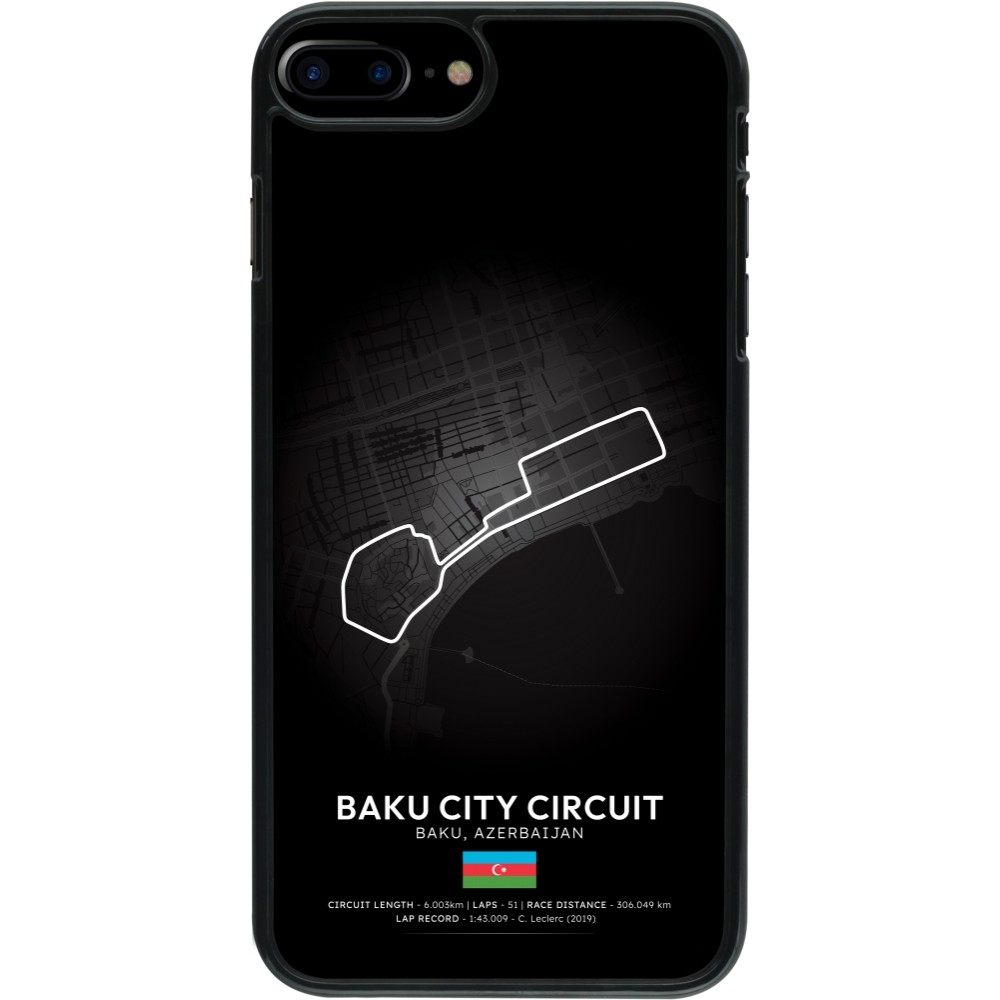 iPhone 7 Plus / 8 Plus Case Hülle - F1 Track 2025 Azerbaijan