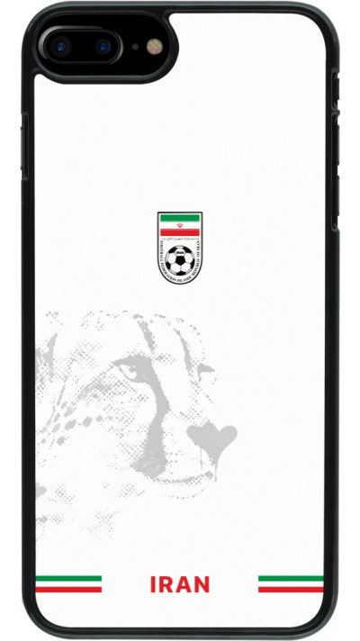 Coque iPhone 7 Plus / 8 Plus - Maillot de football Iran 2026 personnalisable