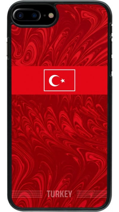 Coque iPhone 7 Plus / 8 Plus - Maillot de football Turquie 2026 personnalisable