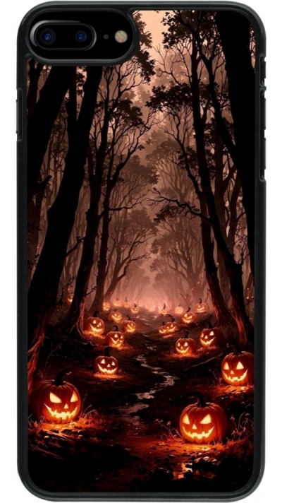 iPhone 7 Plus / 8 Plus Case Hülle - Halloween 2025 Road of Terrifying Pumpkins