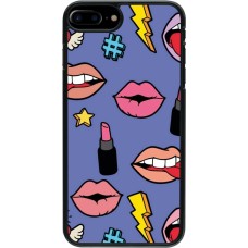 iPhone 7 Plus / 8 Plus Case Hülle - Lips and lipgloss