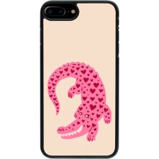 iPhone 7 Plus / 8 Plus Case Hülle - Pink crocodile 2026