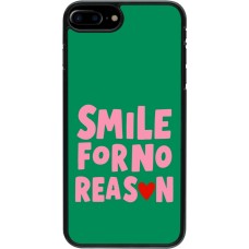iPhone 7 Plus / 8 Plus Case Hülle - Smile for no reason 2026