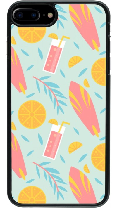 Coque iPhone 7 Plus / 8 Plus - Summer 2025 Pattern citron