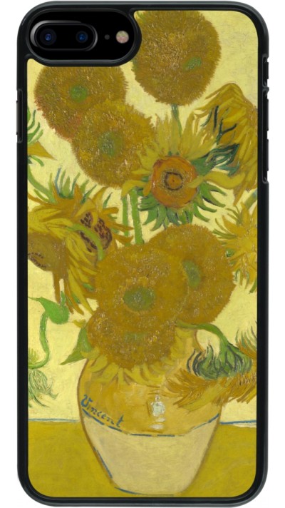 Coque iPhone 7 Plus / 8 Plus - Tableau art - Les Tournesols - Van Gogh
