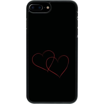 iPhone 7 Plus / 8 Plus Case Hülle - Valentine 2023 attached heart