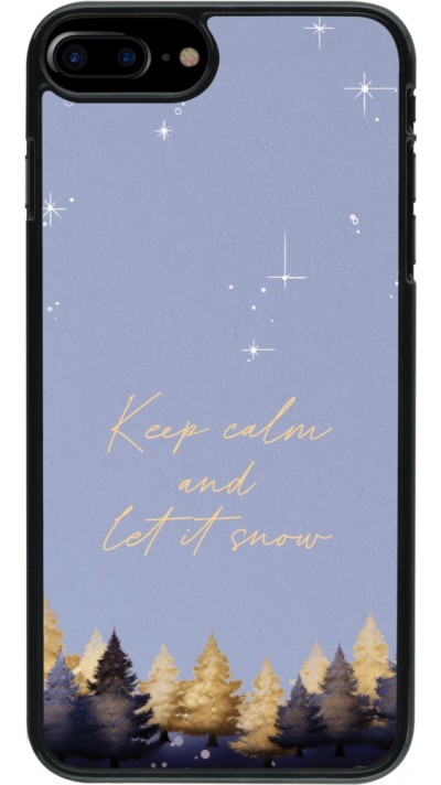 iPhone 7 Plus / 8 Plus Case Hülle - Winter 25 Winter illustration of trees