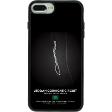 iPhone 7 Plus / 8 Plus Case Hülle - Silikon schwarz F1 Track 2025 Saudi Arabia