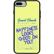 iPhone 7 Plus / 8 Plus Case Hülle - Silikon schwarz Guest check 2026