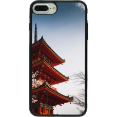iPhone 7 Plus / 8 Plus Case Hülle - Silikon schwarz Spring 23 Japan