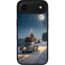 iPhone Air Case Hülle - Silikon schwarz Christmas 25 Car with Tree Xmas